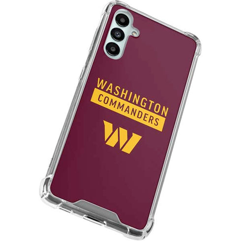 NFL Washington Commanders Galaxy A15 5G Clear Case