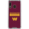 NFL Washington Commanders Galaxy A30 Clear Case