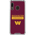 NFL Washington Commanders Galaxy A30 Clear Case