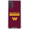 NFL Washington Commanders Galaxy A32 5G Clear Case