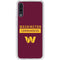 NFL Washington Commanders Galaxy A50 Clear Case