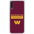 NFL Washington Commanders Galaxy A50 Clear Case