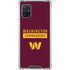 NFL Washington Commanders Galaxy A51 5G Clear Case