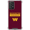 NFL Washington Commanders Galaxy A52 5G Clear Case