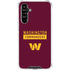 NFL Washington Commanders Galaxy A54 5G Clear Case