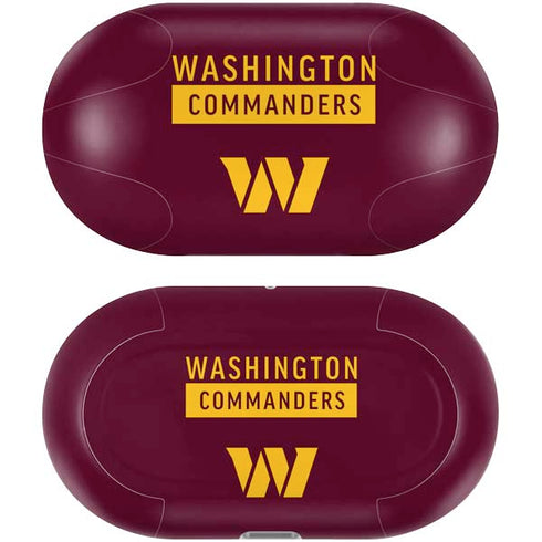 NFL Washington Commanders Galaxy Buds Plus Skin