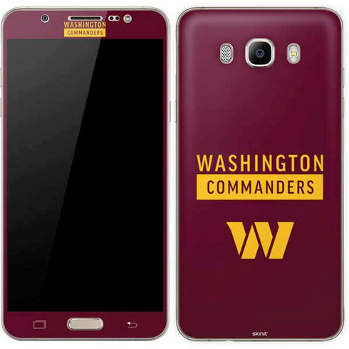 NFL Washington Commanders Galaxy J7 Skin
