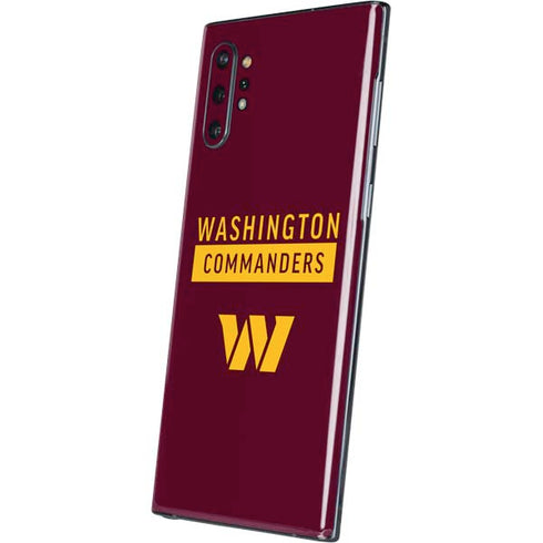 NFL Washington Commanders Galaxy Note 10 Plus Skin