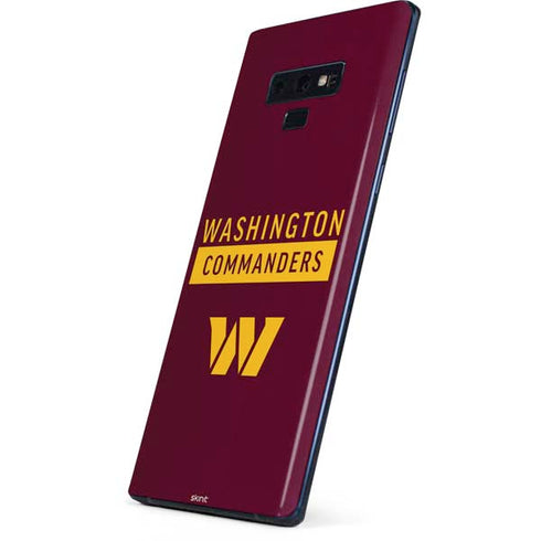 NFL Washington Commanders Galaxy Note 9 Skin