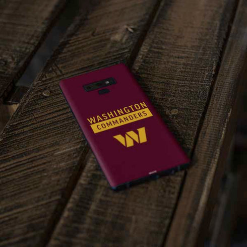 NFL Washington Commanders Galaxy Note 9 Skin