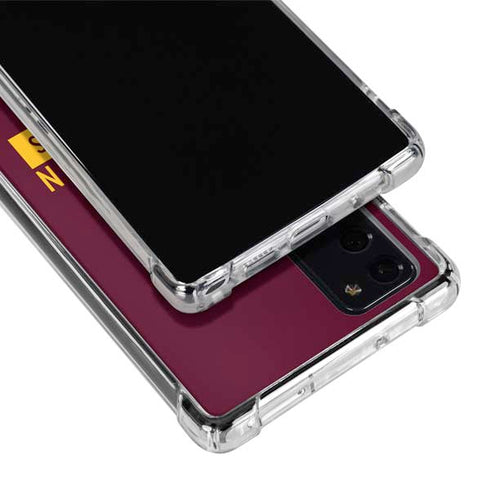 NFL Washington Commanders Galaxy Note20 5G Clear Case