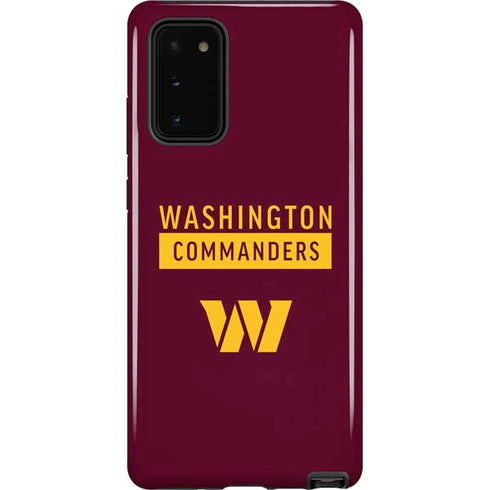 NFL Washington Commanders Galaxy Note20 5G Pro Case