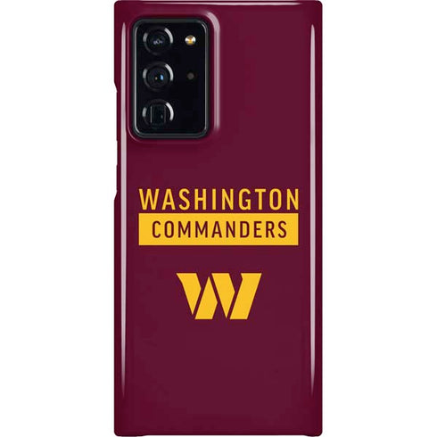 NFL Washington Commanders Galaxy Note20 Ultra 5G Lite Case