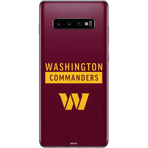 NFL Washington Commanders Galaxy S10 Plus Skin