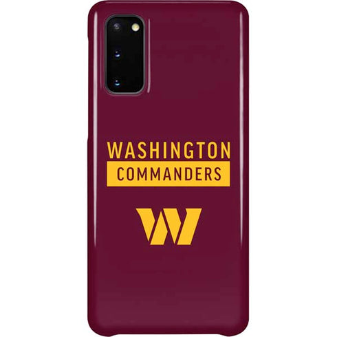 NFL Washington Commanders Galaxy S20 Lite Case