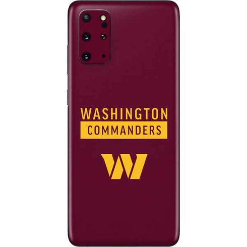 NFL Washington Commanders Galaxy S20 Plus Skin