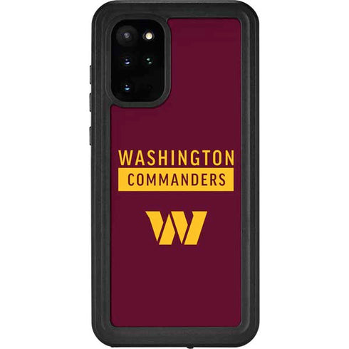 NFL Washington Commanders Galaxy S20 Plus Waterproof Case