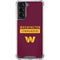 NFL Washington Commanders Galaxy S21 5G Clear Case
