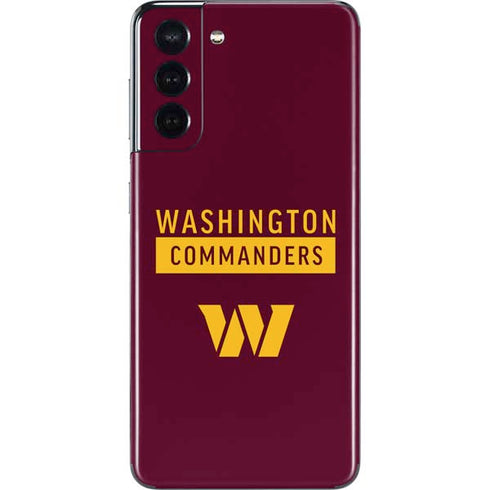 NFL Washington Commanders Galaxy S21 5G Skin