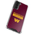 NFL Washington Commanders Galaxy S21 Plus 5G Clear Case