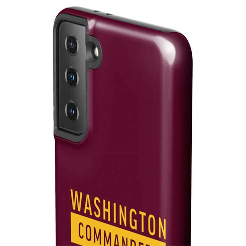 NFL Washington Commanders Galaxy S21 Plus 5G Pro Case