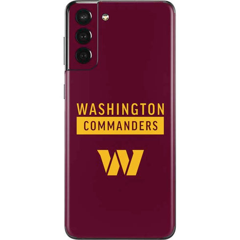 NFL Washington Commanders Galaxy S21 Plus 5G Skin