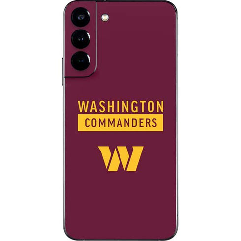 NFL Washington Commanders Galaxy S22 Plus Skin