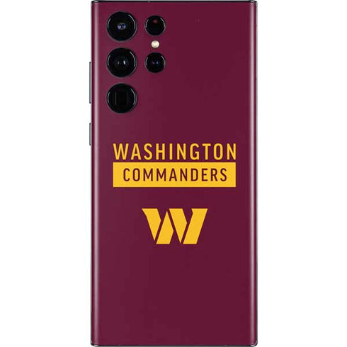 NFL Washington Commanders Galaxy S22 Ultra Skin