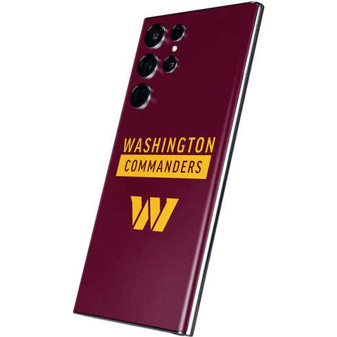 NFL Washington Commanders Galaxy S22 Ultra Skin