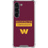 NFL Washington Commanders Galaxy S23 Clear Case