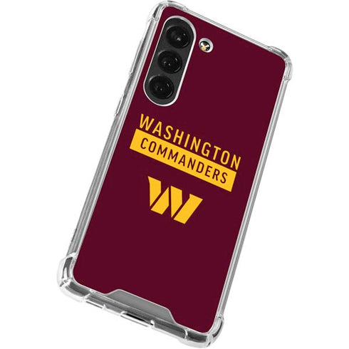 NFL Washington Commanders Galaxy S23 Clear Case