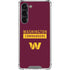 NFL Washington Commanders Galaxy S23 Plus Clear Case