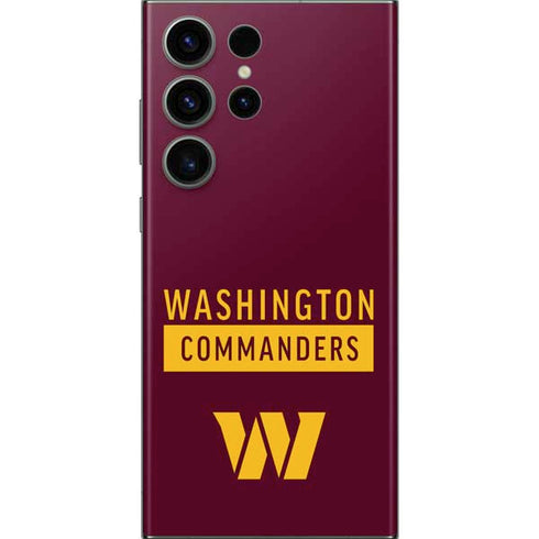 NFL Washington Commanders Galaxy S23 Ultra Skin