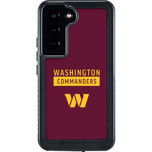NFL Washington Commanders Galaxy S23 Waterproof Case