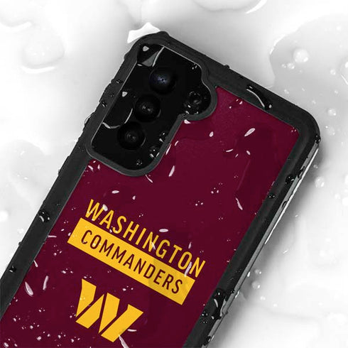 NFL Washington Commanders Galaxy S23 Waterproof Case