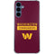 NFL Washington Commanders Galaxy S24 Clear Case