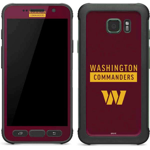 NFL Washington Commanders Galaxy S7 Active Skin