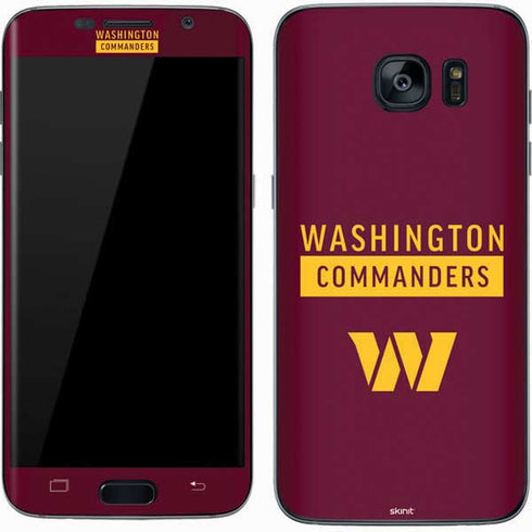 NFL Washington Commanders Galaxy S7 Skin