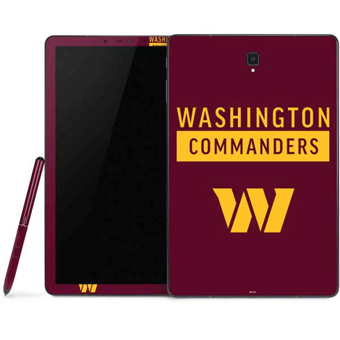 NFL Washington Commanders Samsung Galaxy Tab Skin
