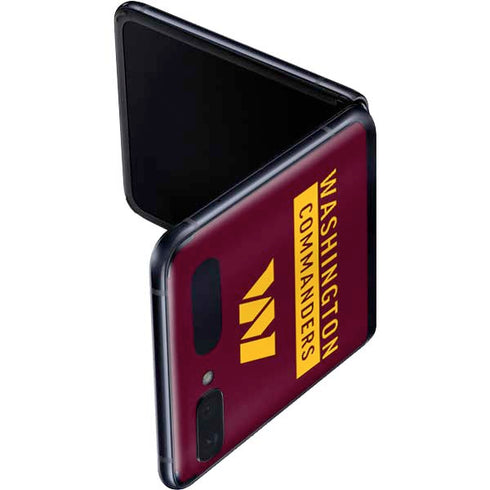 NFL Washington Commanders Galaxy Z Flip Skin