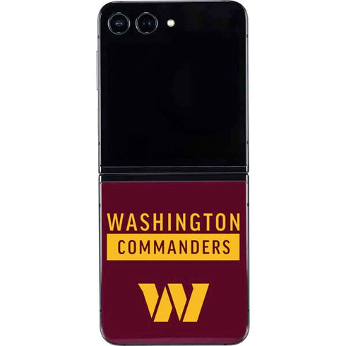 NFL Washington Commanders Galaxy Z Flip5 5G Skin