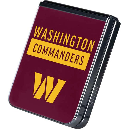 NFL Washington Commanders Galaxy Z Flip5 5G Skin