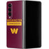 NFL Washington Commanders Galaxy Z Fold4 5G Skin