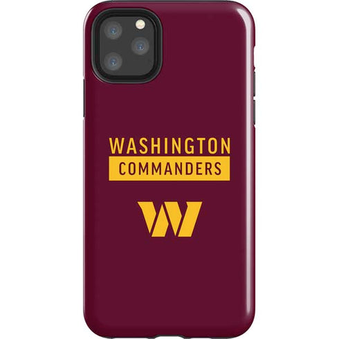 NFL Washington Commanders iPhone 11 Pro Max Impact Case