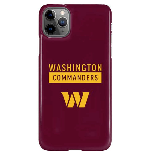 NFL Washington Commanders iPhone 11 Pro Max Lite Case