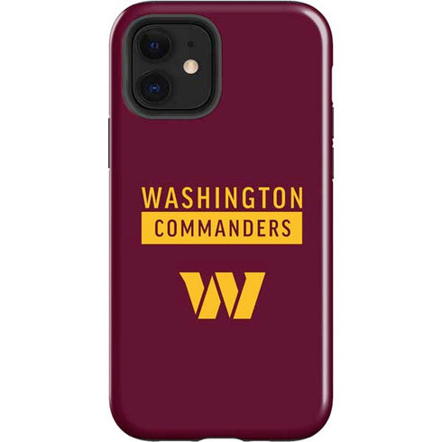 NFL Washington Commanders iPhone 12 Impact Case