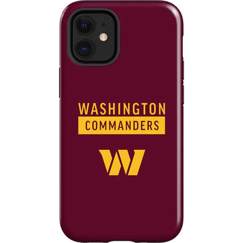 NFL Washington Commanders iPhone 12 Mini Impact Case