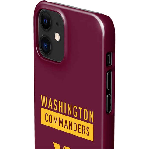 NFL Washington Commanders iPhone 12 Mini Lite Case