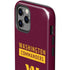NFL Washington Commanders iPhone 12 Pro Impact Case