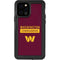 NFL Washington Commanders iPhone 12 Pro Waterproof Case